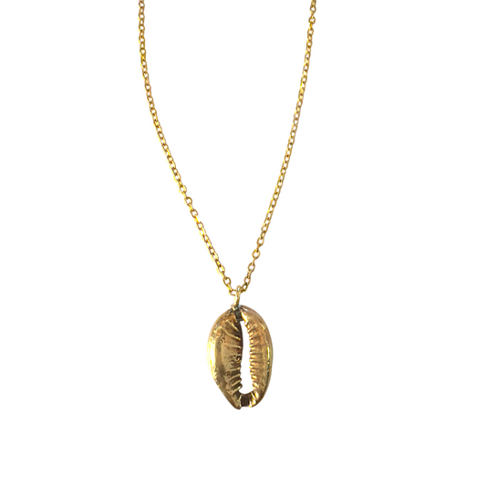 Necklace with Cawrie Shell Shape